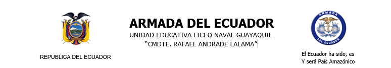 Membrete original de la Armada del Ecuador, Liceo Naval Guayaquil